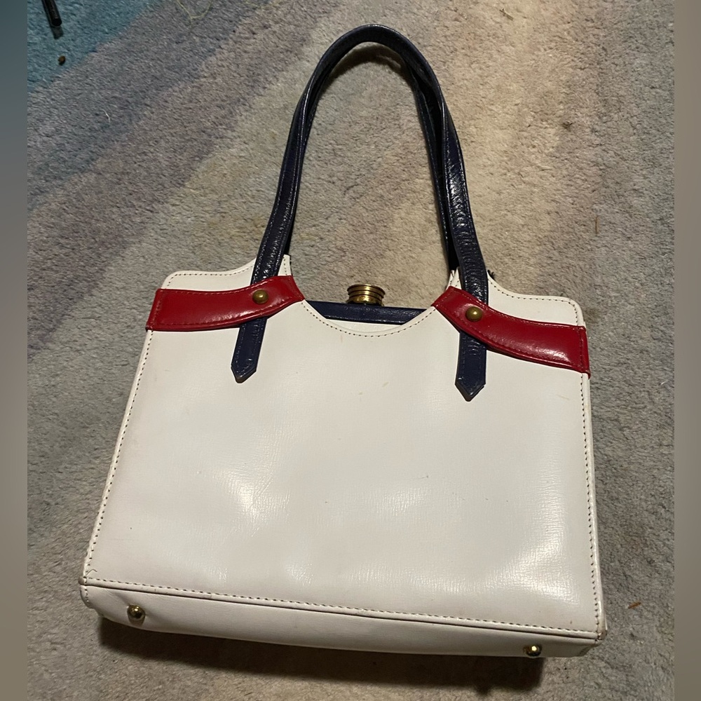 Antique leather bag